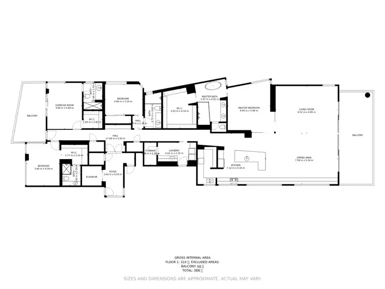Floorplan of Homely apartment listing, 3/1491 Gold Coast Highway, Palm Beach QLD 4221
