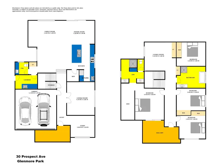 Floorplan of Homely house listing, 30 Prospect Avenue, Glenmore Park NSW 2745