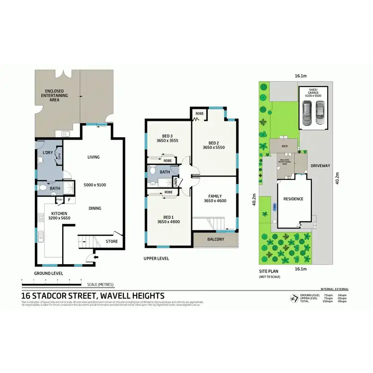 Floorplan of Homely house listing, 16 Stadcor Street, Wavell Heights QLD 4012