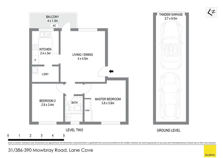 Floorplan of Homely apartment listing, 31/386-390 Mowbray Road, Lane Cove NSW 2066