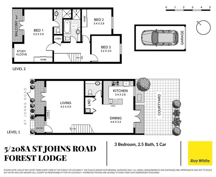 Floorplan of Homely house listing, Terrace 5 of 208a St Johns Road, Forest Lodge NSW 2037