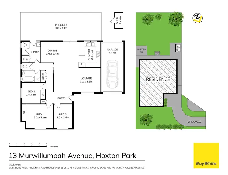 Floorplan of Homely house listing, 13 Murwillumbah Avenue, Hoxton Park NSW 2171