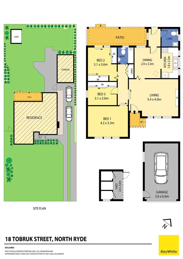Floorplan of Homely house listing, 18 Tobruk Street, North Ryde NSW 2113