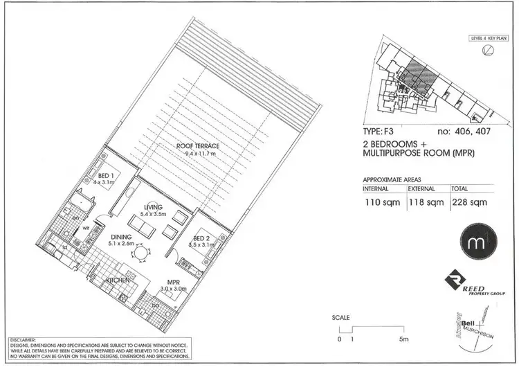 Floorplan of Homely unit listing, 406/1-7 Duporth Avenue, Maroochydore QLD 4558