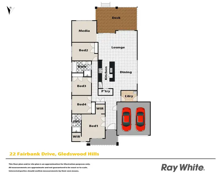 Floorplan of Homely house listing, 22 Fairbank Drive, Gledswood Hills NSW 2557