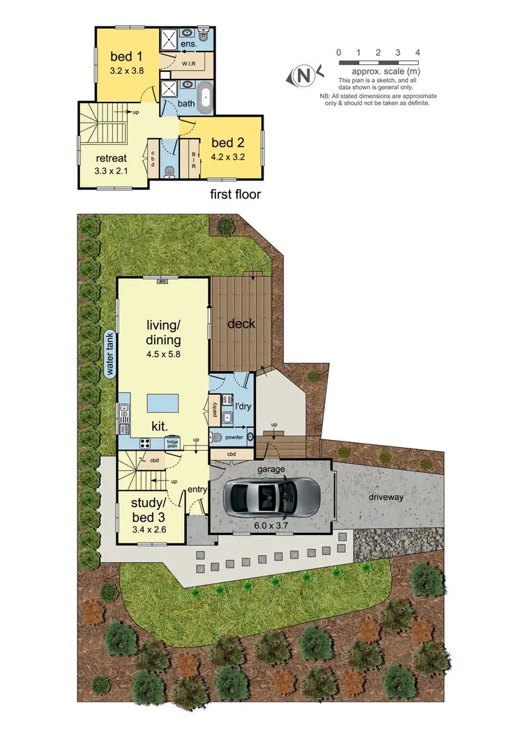 Floorplan of Homely unit listing, 1/26 Victoria Road (1 Mornane Close), Lilydale VIC 3140