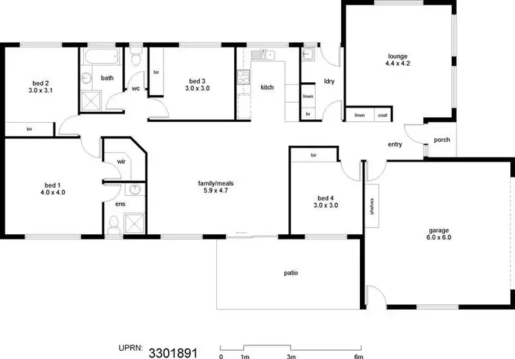 Floorplan of Homely house listing, 17 Franklin Drive, Mount Louisa QLD 4814