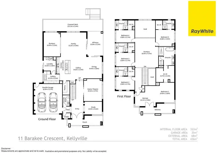 Floorplan of Homely house listing, 11 Barakee Crescent, North Kellyville NSW 2155