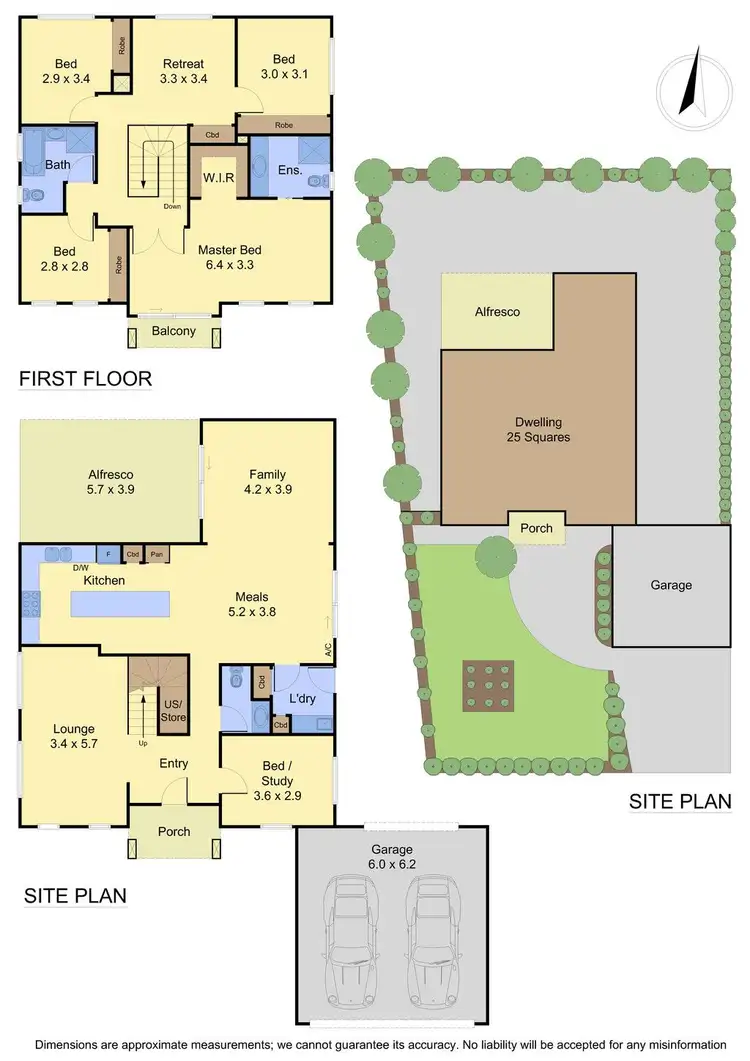 Floorplan of Homely house listing, 3 Buckingham Drive, Rowville VIC 3178