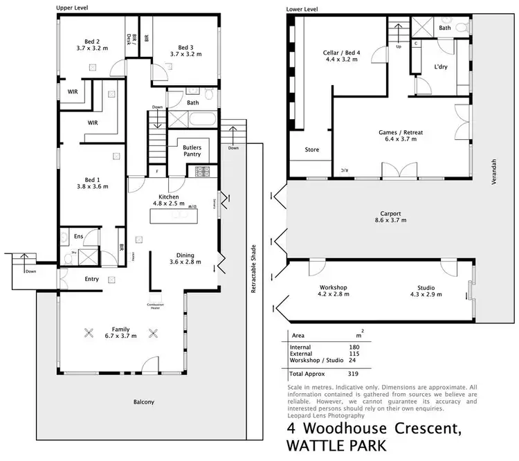 Floorplan of Homely house listing, 4 Woodhouse Crescent, Wattle Park SA 5066