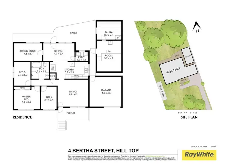 Floorplan of Homely house listing, 4 Bertha Street, Hill Top NSW 2575