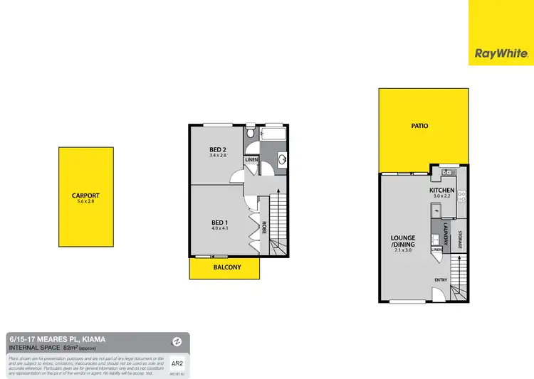 Floorplan of Homely townhouse listing, 6/15-17 Meares Place, Kiama NSW 2533