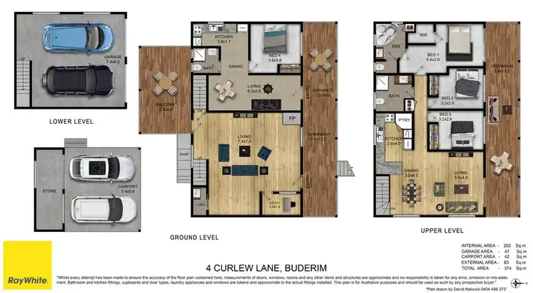 Floorplan of Homely house listing, 4 Curlew Lane, Buderim QLD 4556