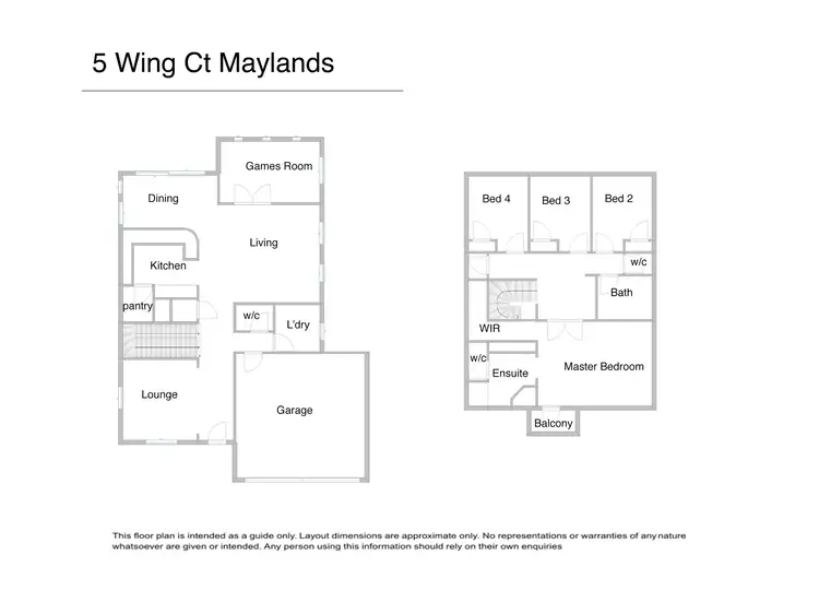 Floorplan of Homely house listing, 5 Wing Court, Maylands WA 6051