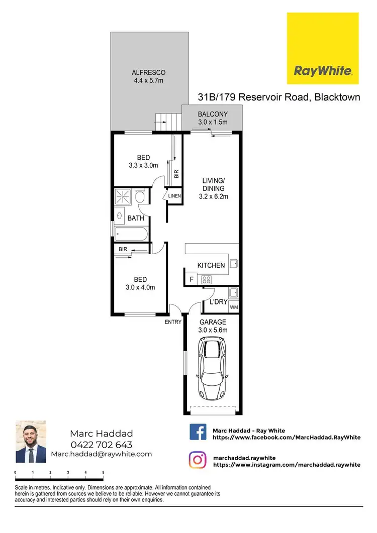 Floorplan of Homely villa listing, 31B/179 Reservoir Road, Blacktown NSW 2148