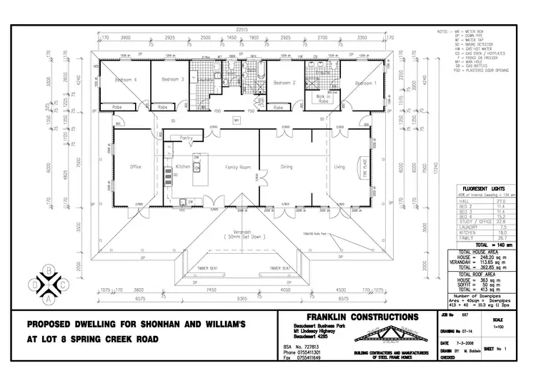 Floorplan of Homely rural property listing, 176 Spring Creek Road, Running Creek QLD 4287
