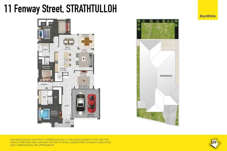 Floorplan of Homely house listing, 11 Fenway Street, Strathtulloh VIC 3338