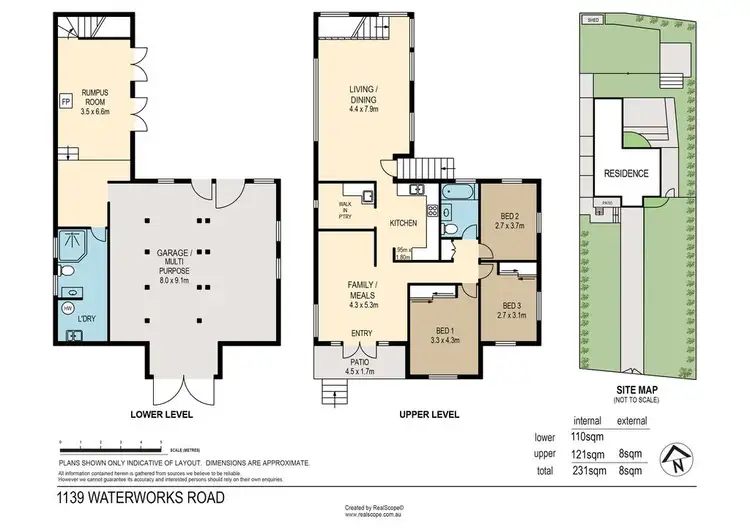 Floorplan of Homely house listing, 1139 Waterworks Road, The Gap QLD 4061
