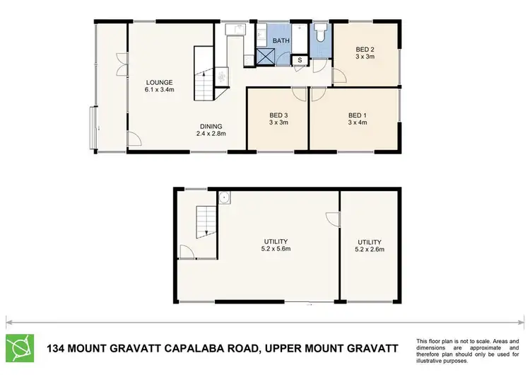 Floorplan of Homely house listing, 134 Mount Gravatt Capalaba Road, Upper Mount Gravatt QLD 4122