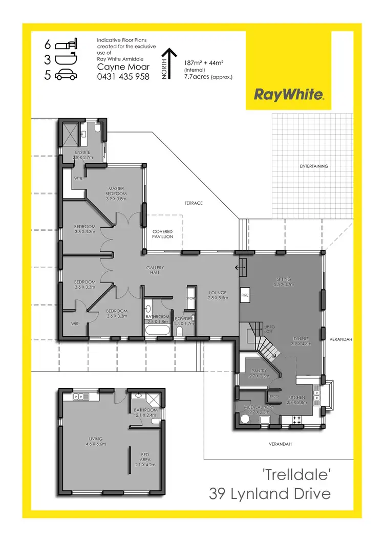Floorplan of Homely house listing, 39 Lynland Drive, Armidale NSW 2350