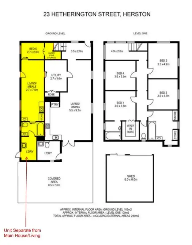 Floorplan of Homely house listing, 23 Hetherington Street, Herston QLD 4006
