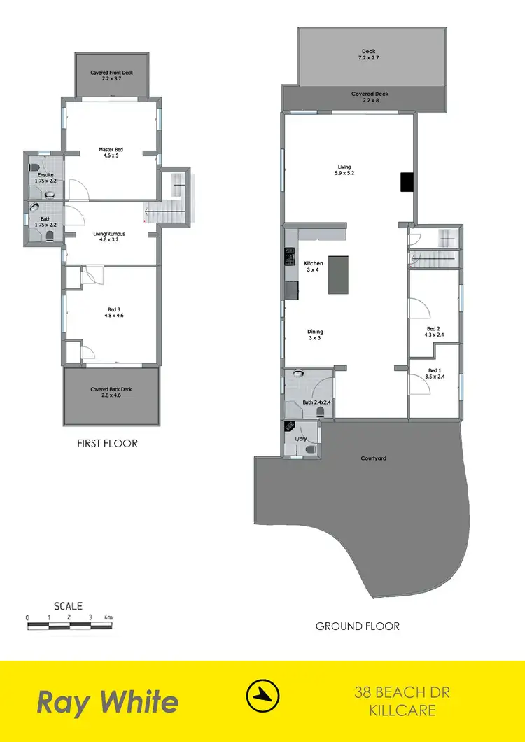 Floorplan of Homely house listing, 38 Beach Drive, Killcare NSW 2257