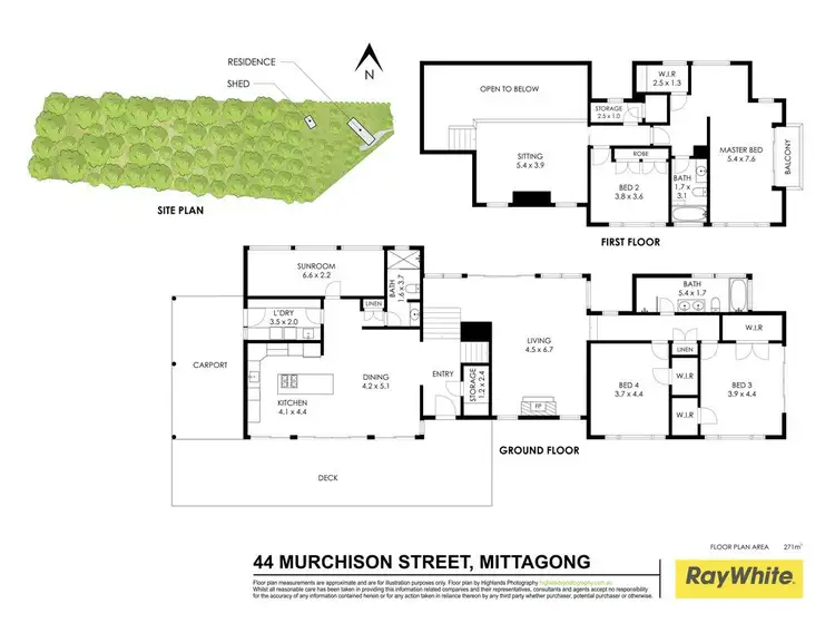 Floorplan of Homely house listing, 44 Murchison Street, Mittagong NSW 2575