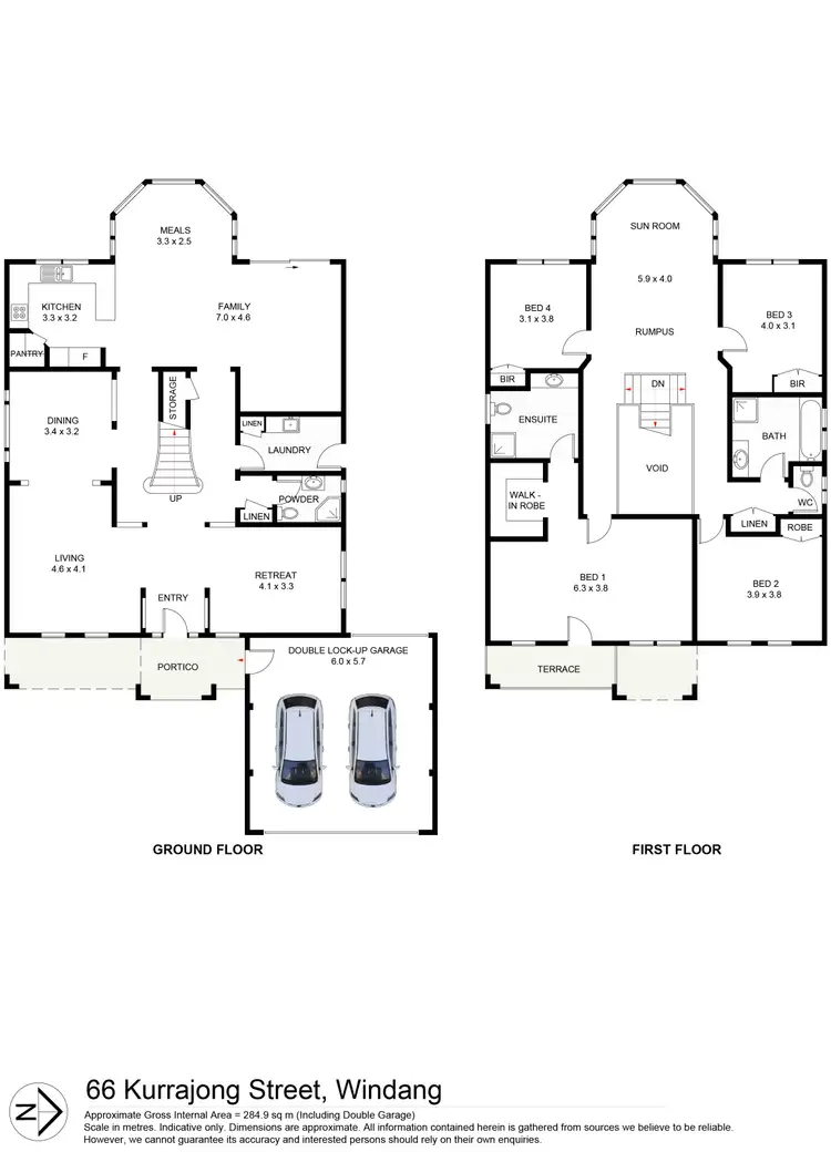 Floorplan of Homely house listing, 66 Kurrajong Street, Windang NSW 2528