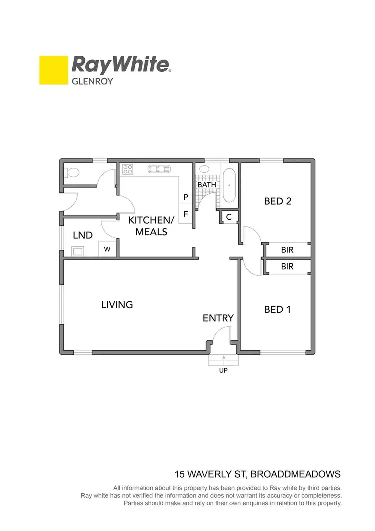 Floorplan of Homely house listing, 15 Waverley Street, Broadmeadows VIC 3047