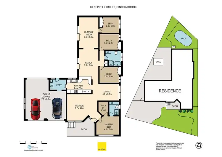 Floorplan of Homely house listing, 69 Keppel Circuit, Hinchinbrook NSW 2168