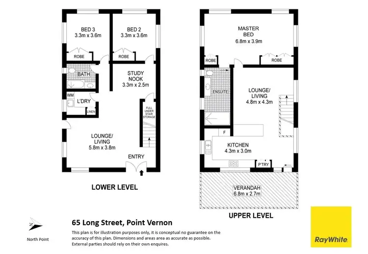 Floorplan of Homely house listing, 65 Long Street, Point Vernon QLD 4655