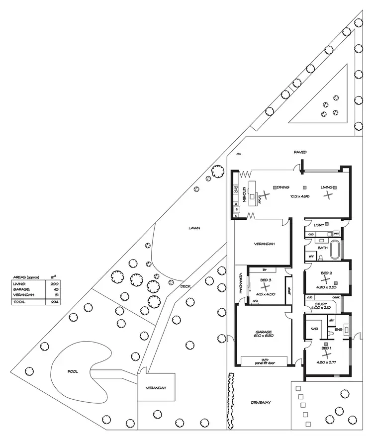 Floorplan of Homely house listing, 27 Apalie Drive, Modbury SA 5092