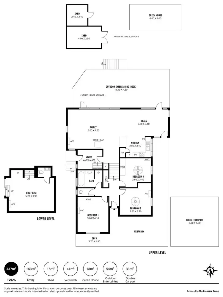 Floorplan of Homely house listing, 285 Ironbank Road, Ironbank SA 5153