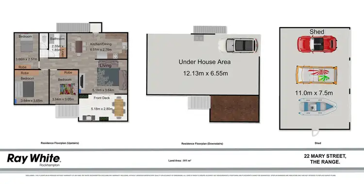 Floorplan of Homely house listing, 22 Mary Street, The Range QLD 4700