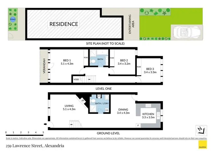 Floorplan of Homely house listing, 259 Lawrence Street, Alexandria NSW 2015