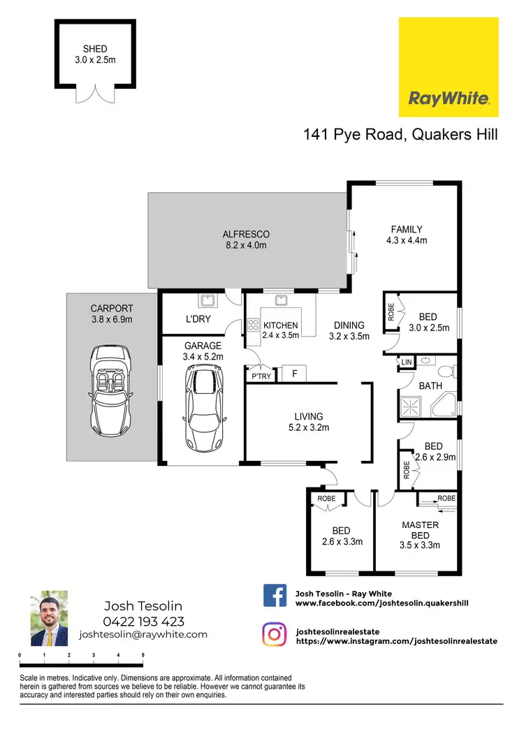 Floorplan of Homely house listing, 141 Pye Road, Quakers Hill NSW 2763