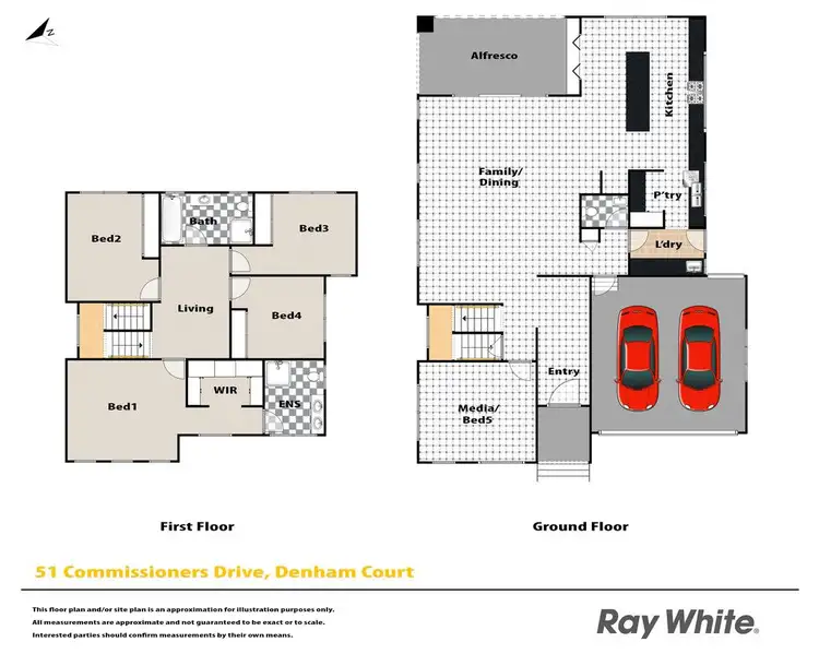 Floorplan of Homely house listing, 51 Commissioners Drive, Denham Court NSW 2565