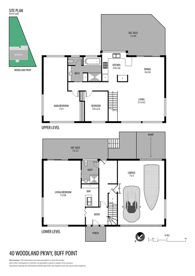 Floorplan of Homely house listing, 40 Woodland Parkway, Buff Point NSW 2262