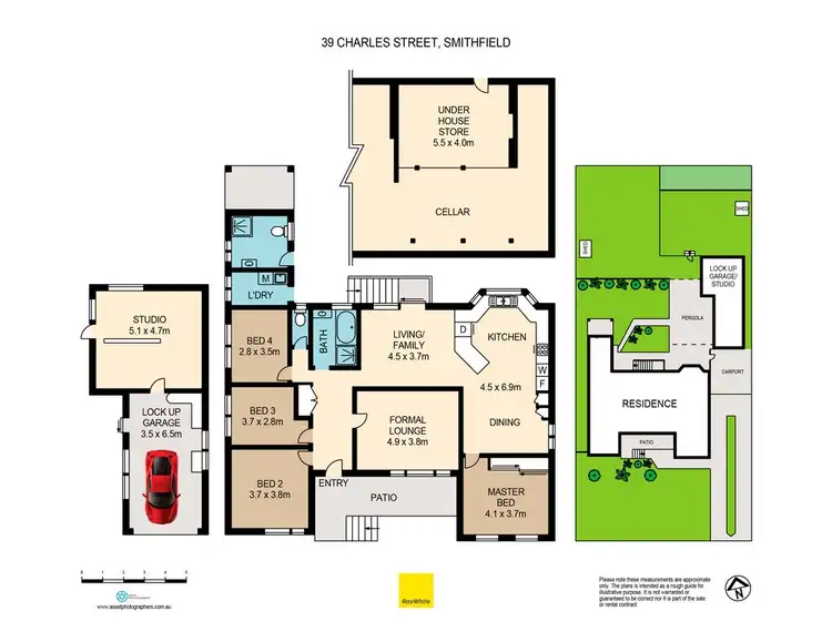 Floorplan of Homely house listing, 39 Charles Street, Smithfield NSW 2164