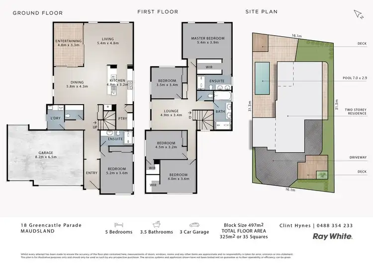 Floorplan of Homely house listing, 18 Greencastle Parade, Maudsland QLD 4210