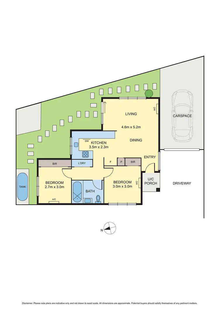 Floorplan of Homely unit listing, 3/14 Princess Street, Fawkner VIC 3060