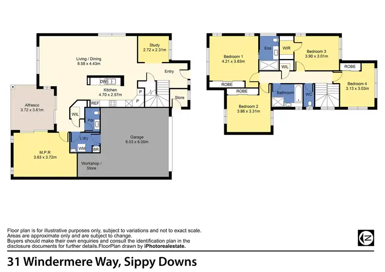 Floorplan of Homely house listing, 31 Windermere Way, Sippy Downs QLD 4556