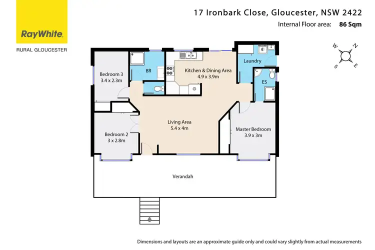 Floorplan of Homely house listing, 17 Ironbark Close, Gloucester NSW 2422
