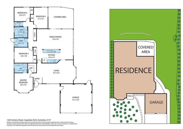 Floorplan of Homely house listing, 128 Crotona Road East, Alexandra Hills QLD 4161