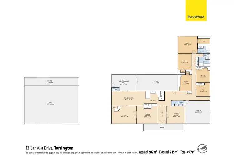 Floorplan of Homely house listing, 13 Banyula Drive, Torrington QLD 4350
