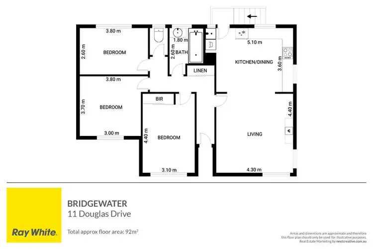 Floorplan of Homely house listing, 11 Douglas Drive, Bridgewater TAS 7030