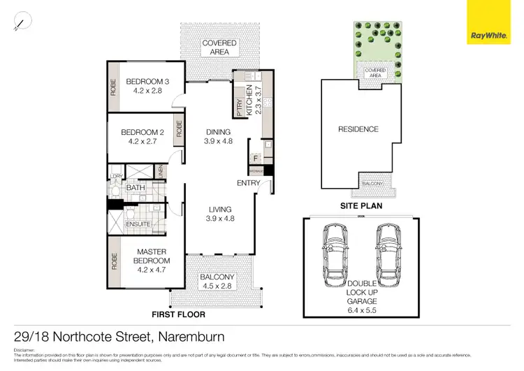 Floorplan of Homely unit listing, 29/18 Northcote Street, Naremburn NSW 2065