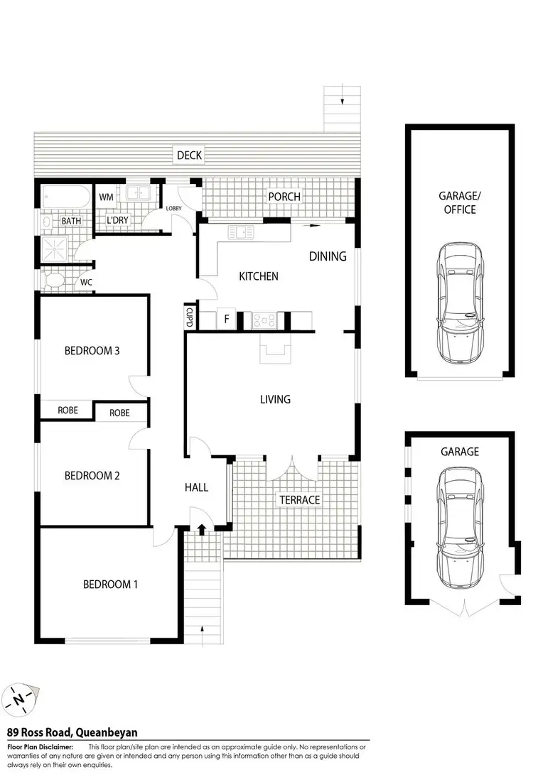 Floorplan of Homely house listing, 89 Ross Road, Queanbeyan NSW 2620