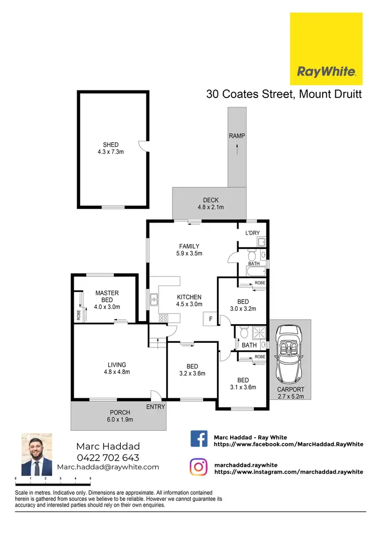 Floorplan of Homely house listing, 30 Coates Street, Mount Druitt NSW 2770
