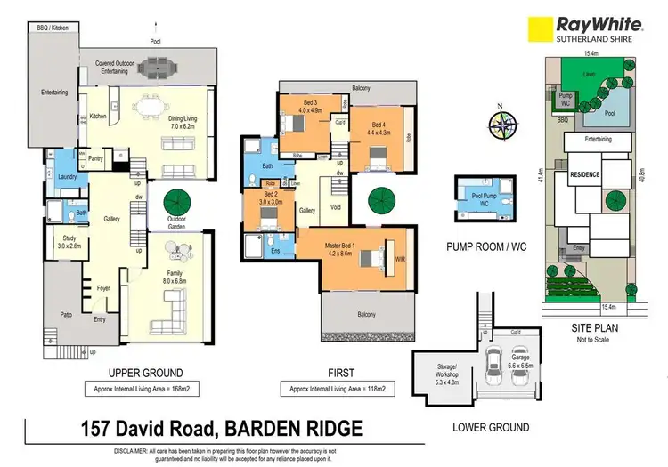 Floorplan of Homely house listing, 157 David Road, Barden Ridge NSW 2234